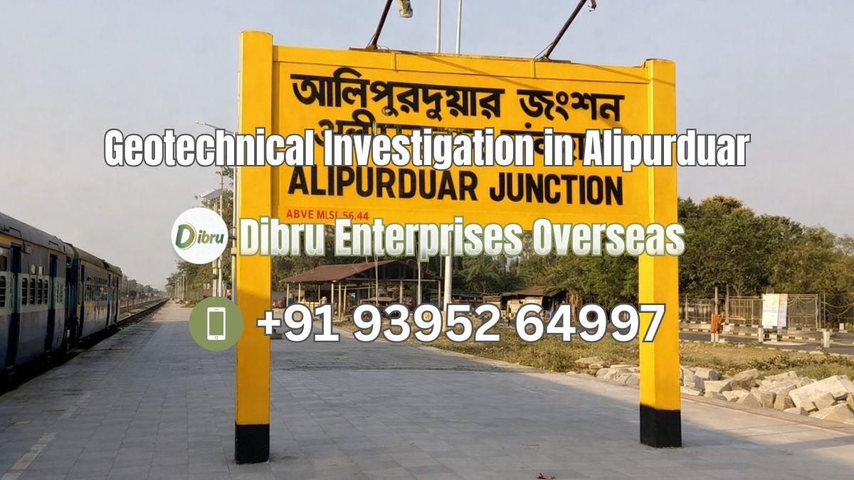 Geotechnical Investigation in Alipurduar