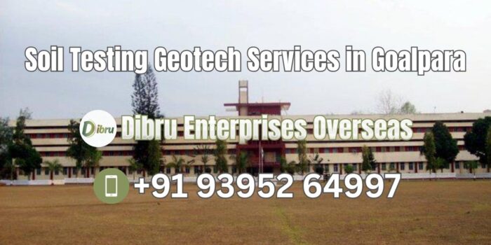 Soil Testing Geotech Services In Goalpara
