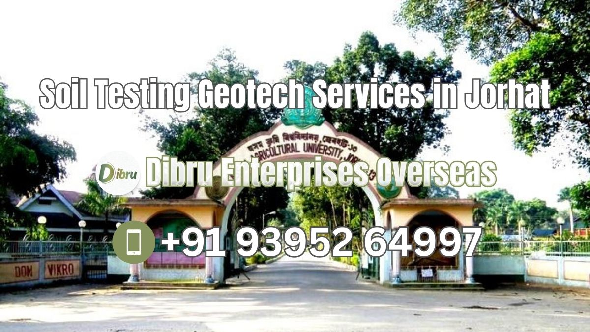Soil Testing Geotech Services in Jorhat