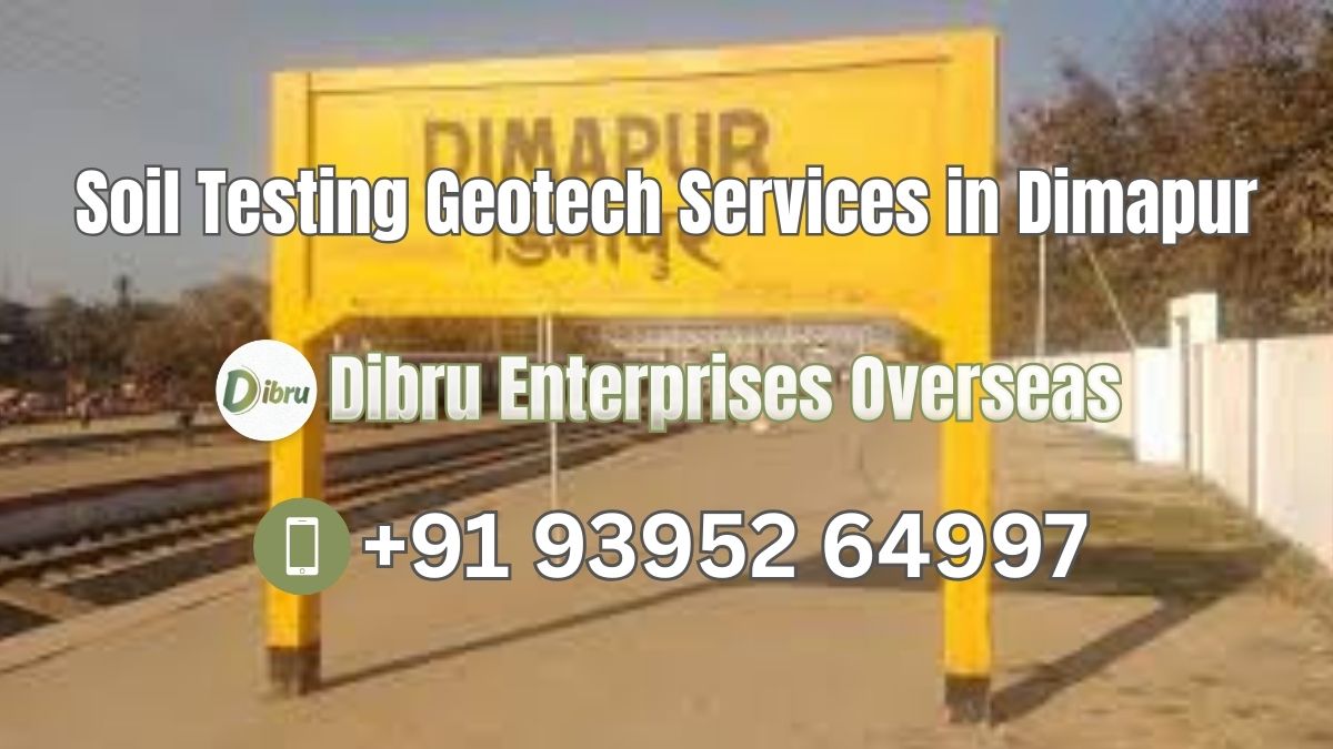 Soil Testing Geotech Services in Dimapur
