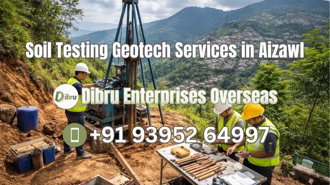 Soil Testing Geotech Services in Aizawl