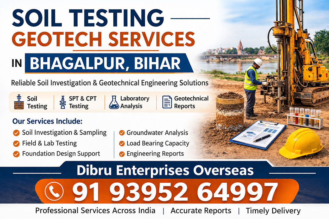 Soil Testing Geotech Services in Bhagalpur