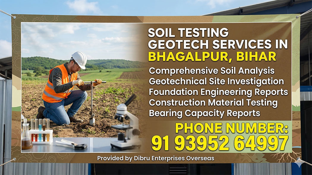 Soil Testing Geotech Services in Bhagalpur