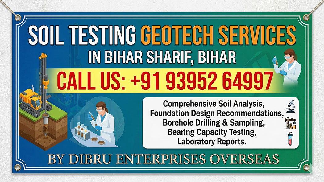 Soil Testing Geotech Services in Bihar Sharif