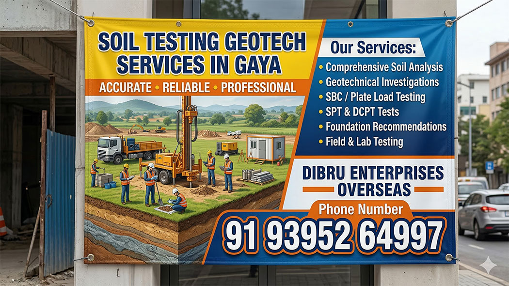 Soil Testing Geotech Services in Gaya