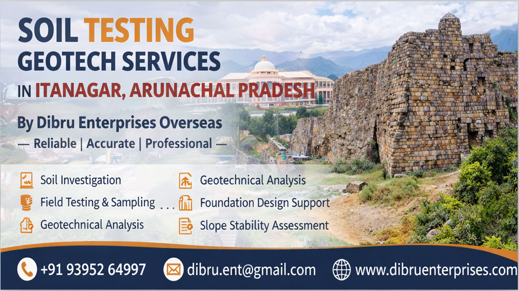 Soil Testing Geotech Services in Itanagar