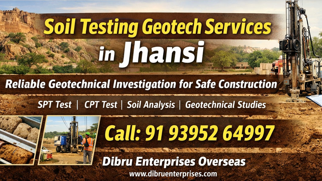 Soil Testing Geotech Services in Jhansi