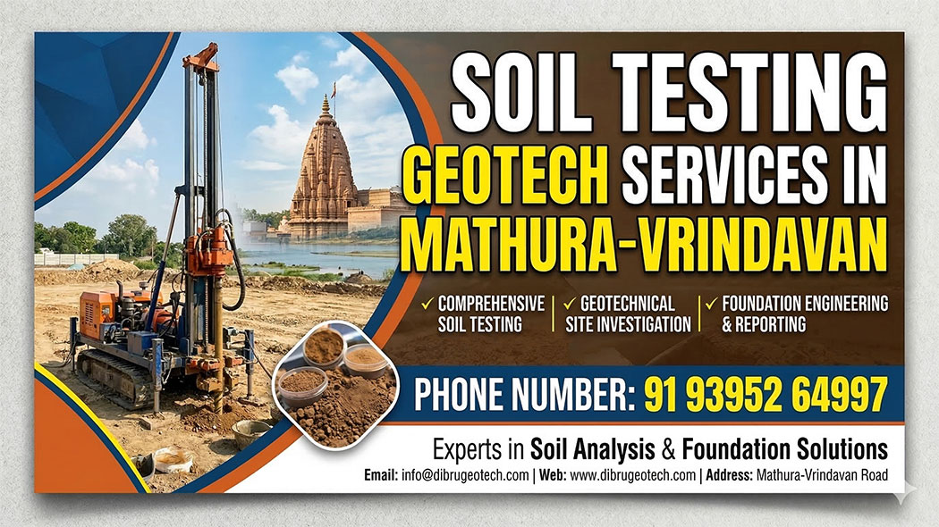 Soil Testing Geotech Services in Mathura Vrindavan