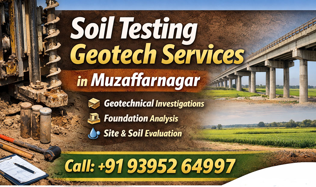 Soil Testing Geotech Services in Muzaffarnagar