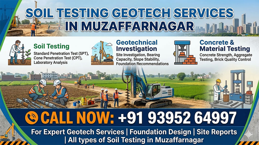 Soil Testing Geotech Services in Muzaffarnagar