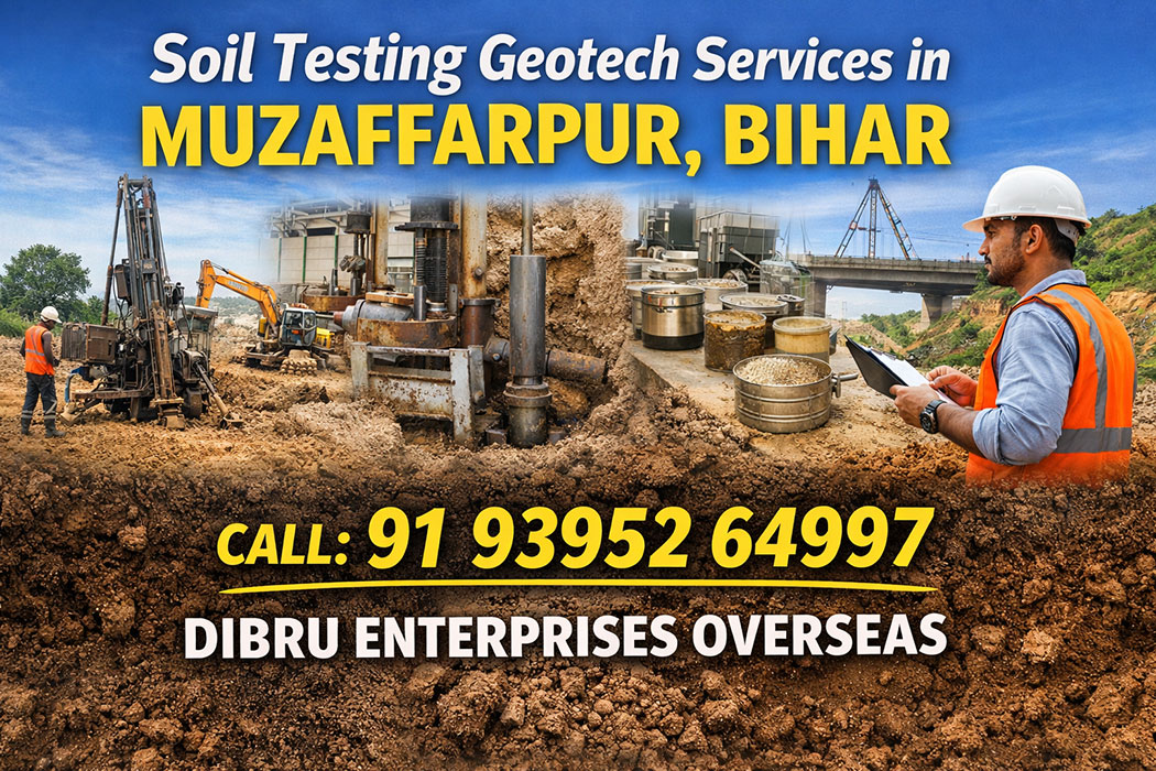 Soil Testing Geotech Services in Muzaffarpur