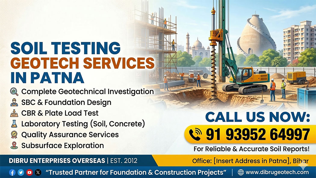 Soil Testing Geotech Services in Patna