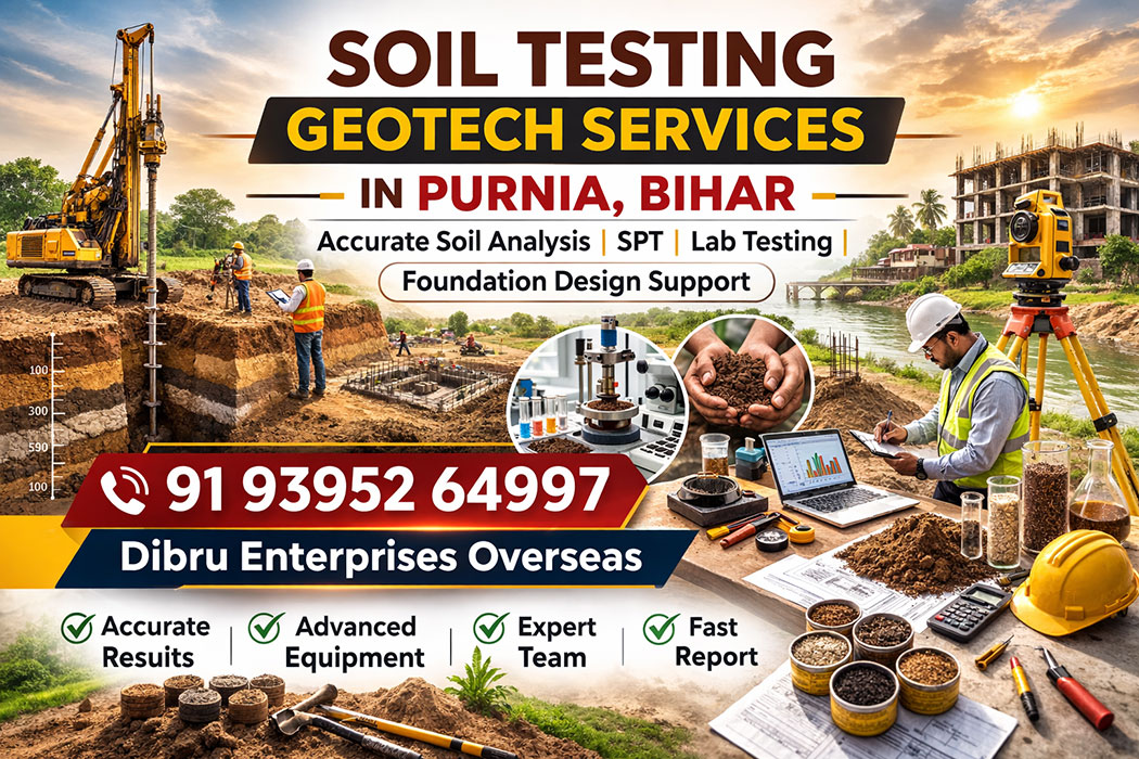 Soil Testing Geotech Services in Purnia