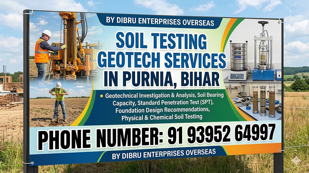 Soil Testing Geotech Services in Purnia