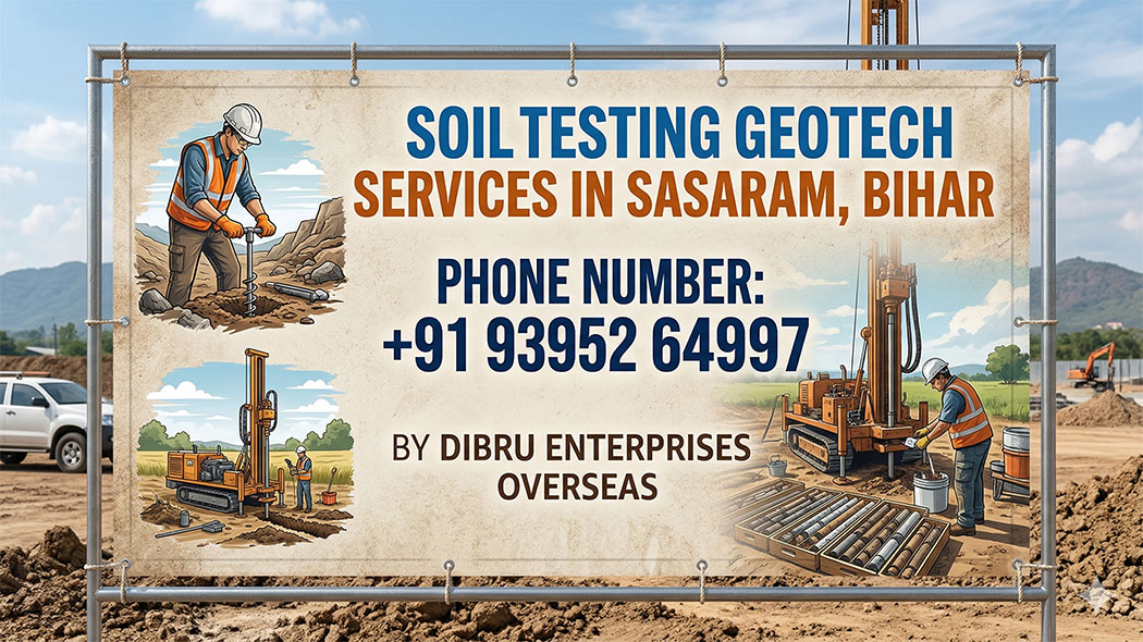 Soil Testing Geotech Services in Sasaram
