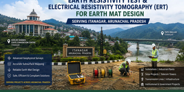 Earth Resistivity Test & Electrical Resistivity Tomography Itanagar