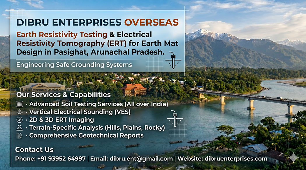 Earth Resistivity Test Pasighat