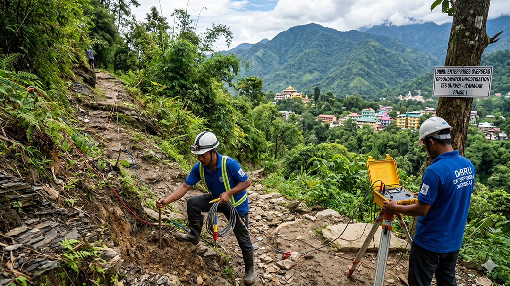 Groundwater Investigation in Itanagar
