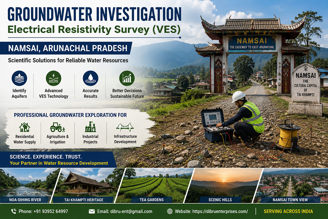 Groundwater Investigation in Namsai