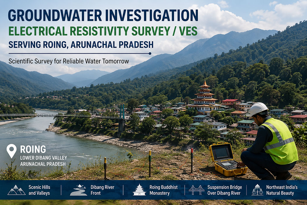 Groundwater Investigation in Roing Arunachal Pradesh