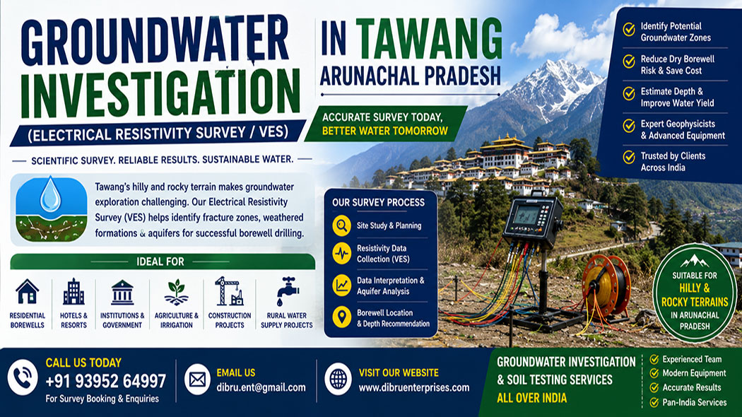 Groundwater Investigation in Tawang