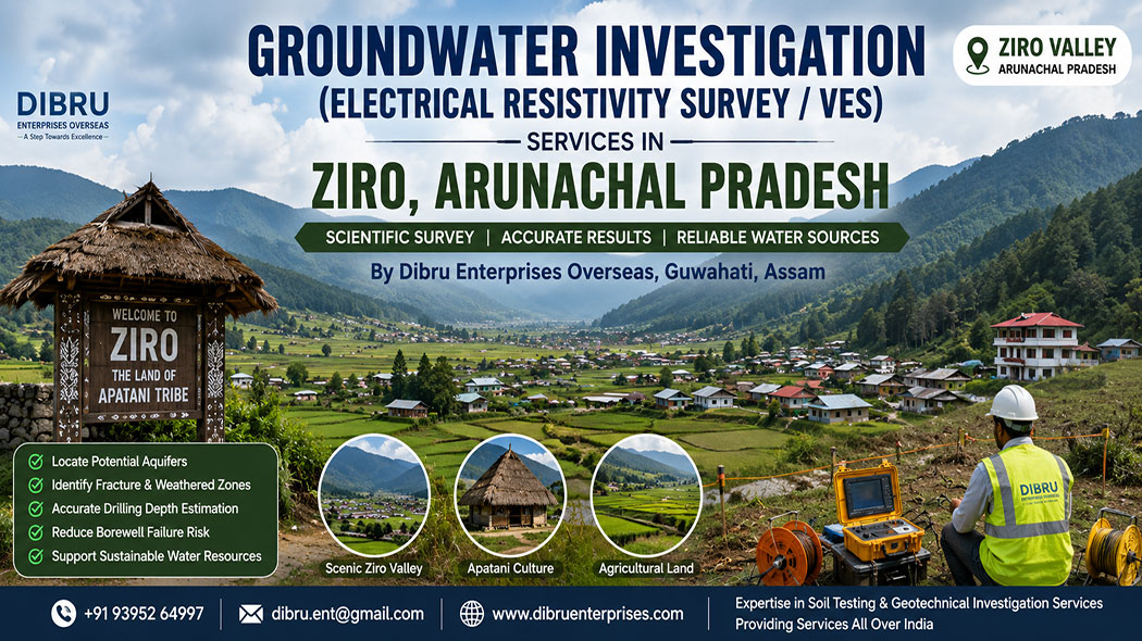 Groundwater Investigation in Ziro