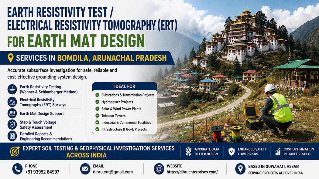 Earth Resistivity Test Bomdila